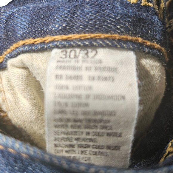 American Eagle Outfitters Mens Classic Straight Jeans 30/32 Blue Denim - Picture 3 of 6